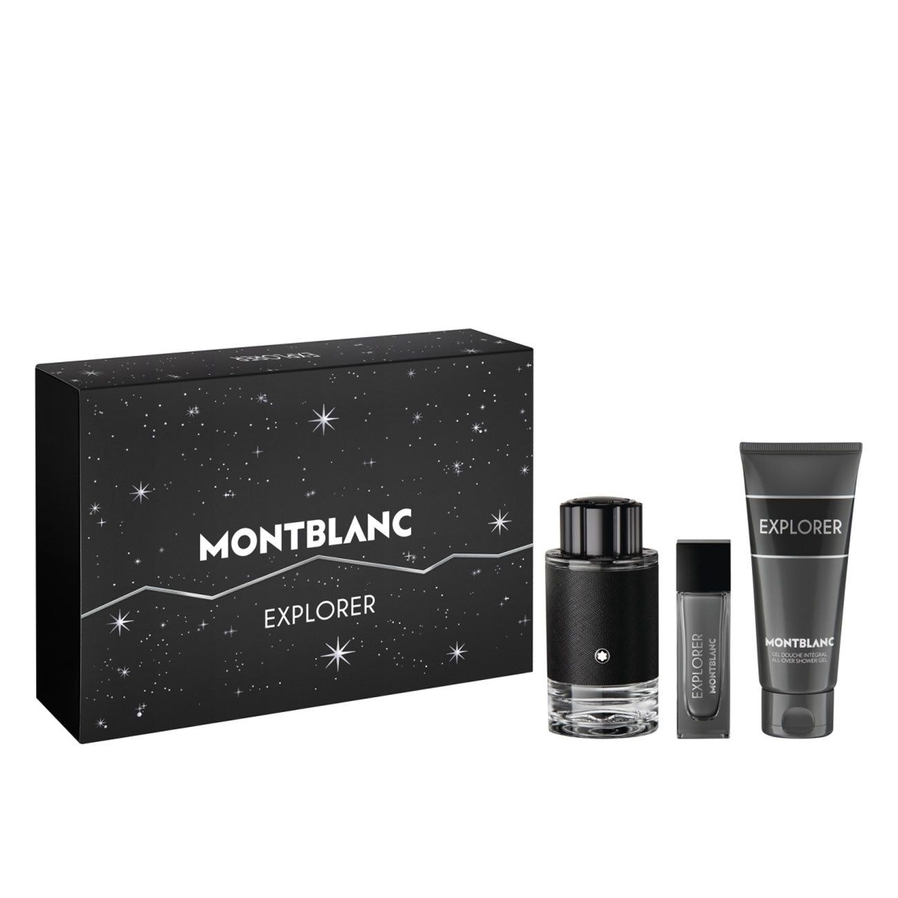 Montblanc Explorer Gift Set 100ml EDP + Travel 7.5ml + Shower