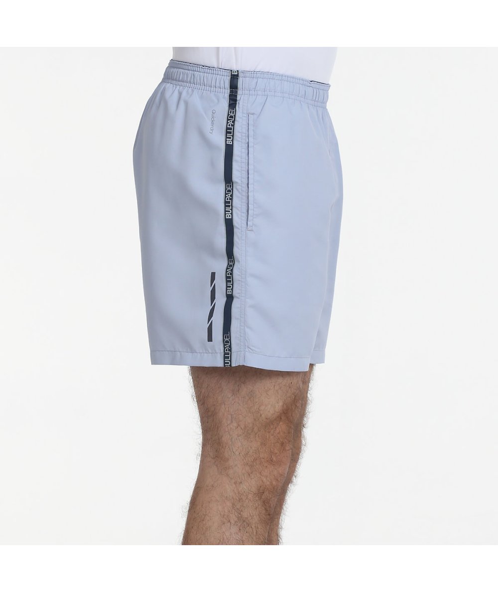 Bullpadel Celano Men's Padel Shorts Quickerdry Blue Gray-1