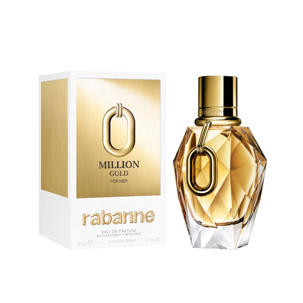 Paco Rabanne Million Gold For Her Eau de Parfum Refillable 50/90 ml-1