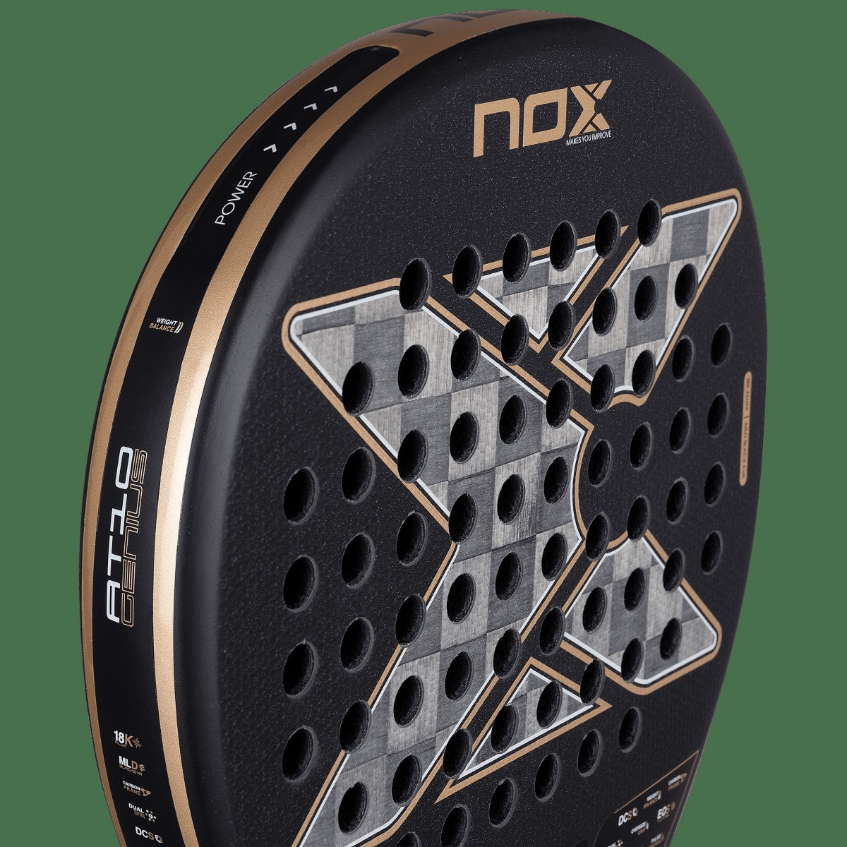 Nox AT10 Luxury Genius 18K Alum 2026 Teardrop Padel Racket 360–375g-5