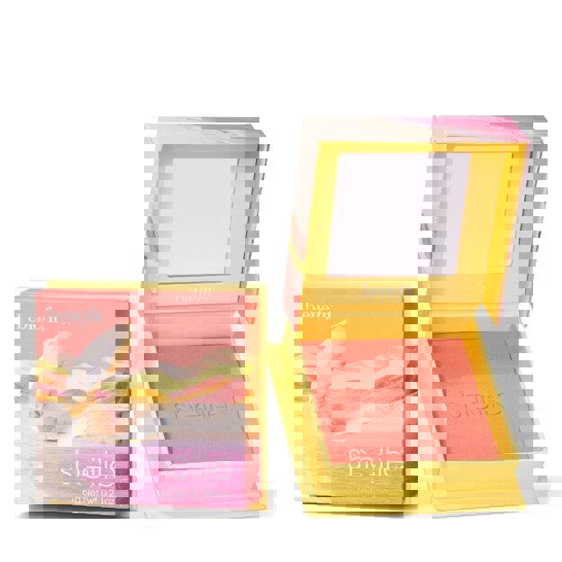 Benefit Shellie Powder Blush Warm Seashell Pink-1