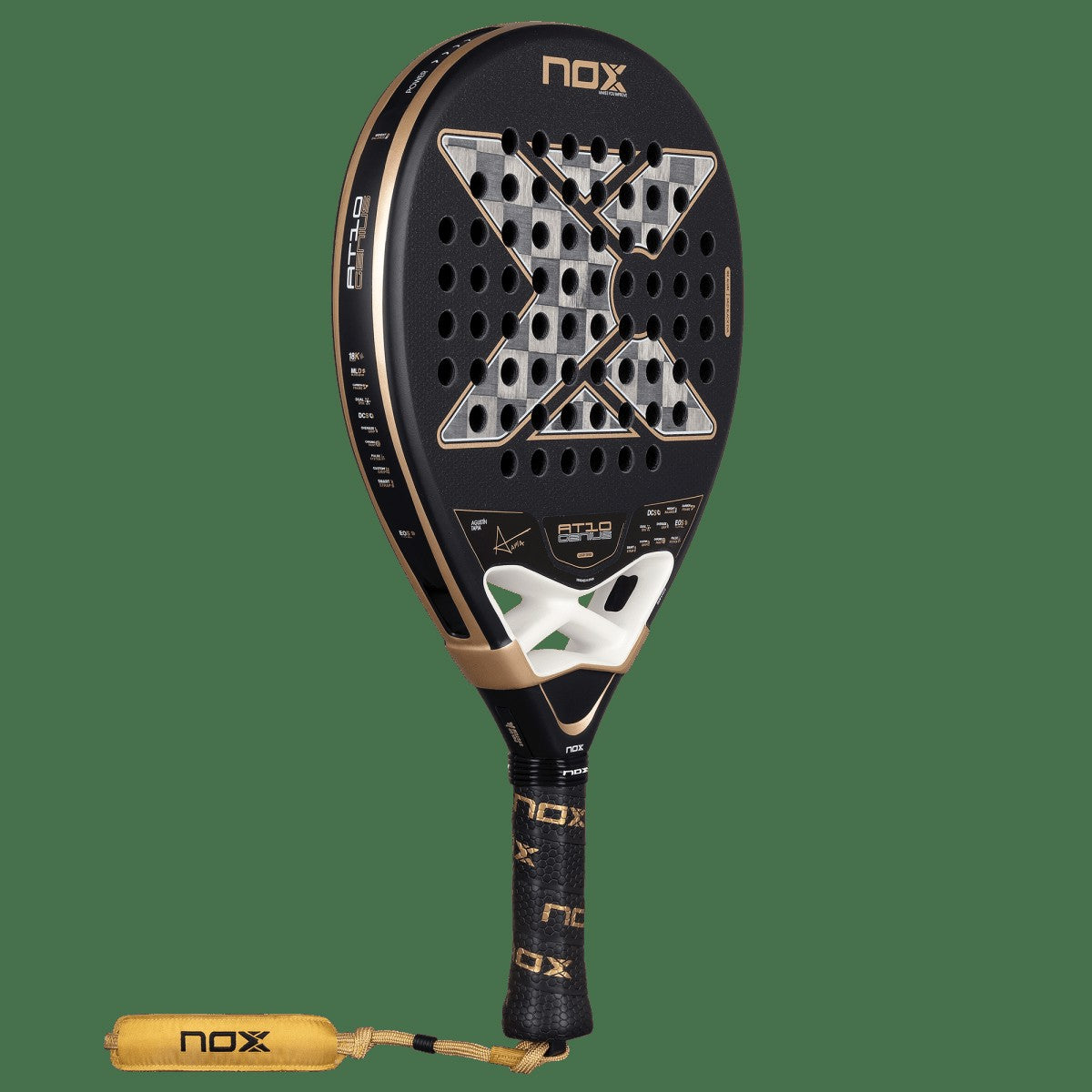 Nox AT10 Luxury Genius 18K Alum 2026 Teardrop Padel Racket 360–375g-1