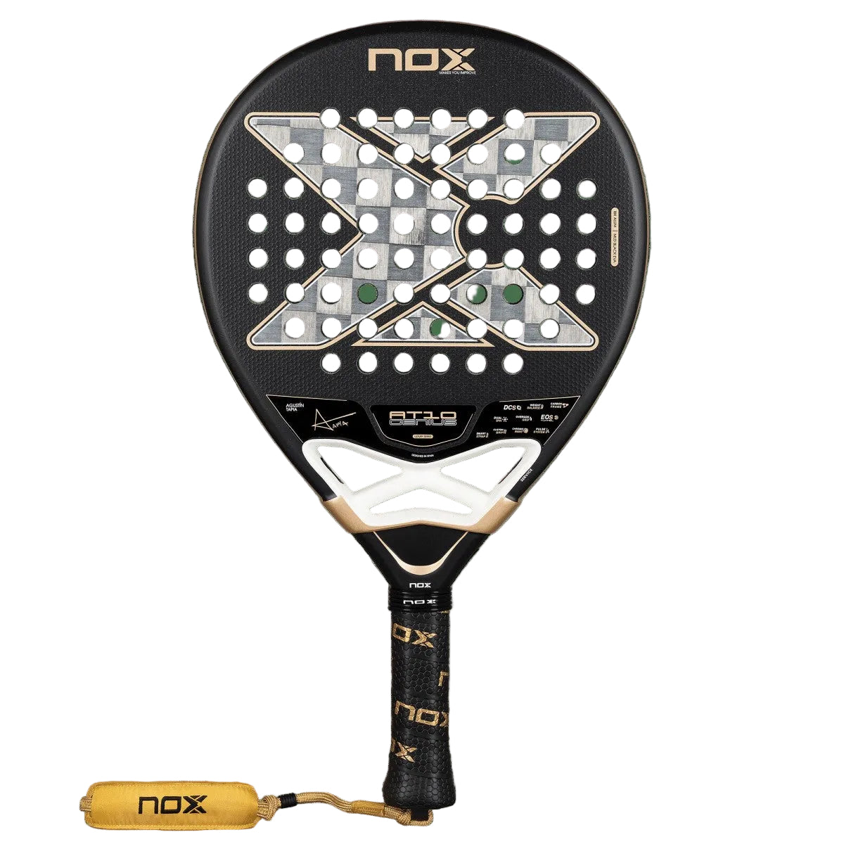 Nox AT10 Luxury Genius 18K Alum 2026 Teardrop Padel Racket 360–375g-1