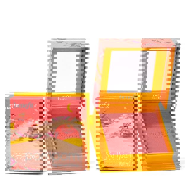 Benefit PomPom Pomegranate Rose Powder Blush 6 g Natural-Matte-1