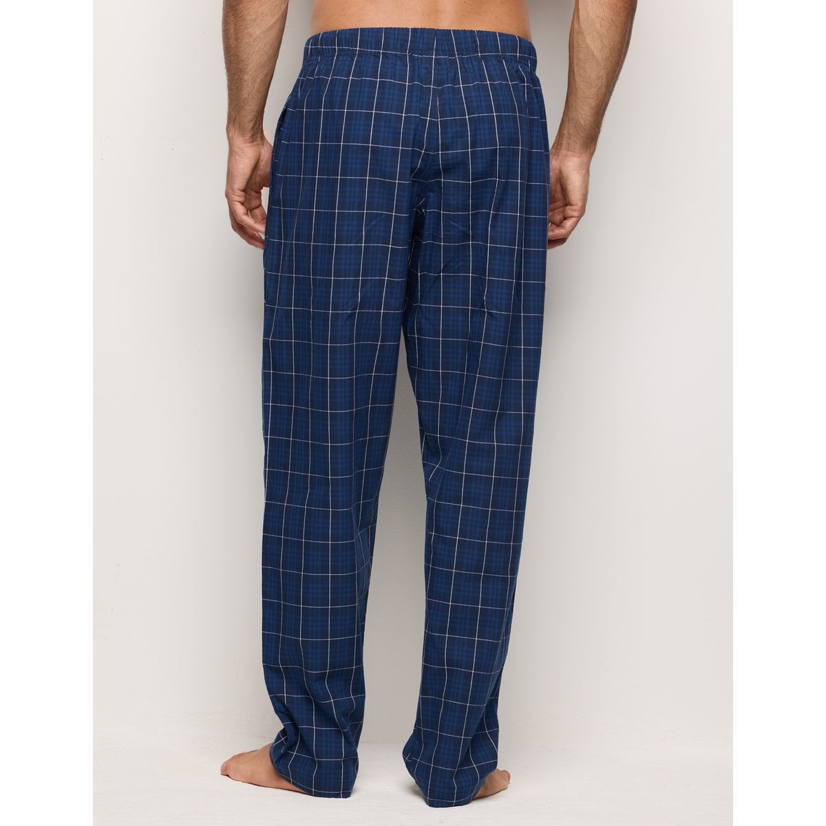 Yamamay Long Checked Pyjama Trousers Cotton Canvas Mix and Match Printed-1