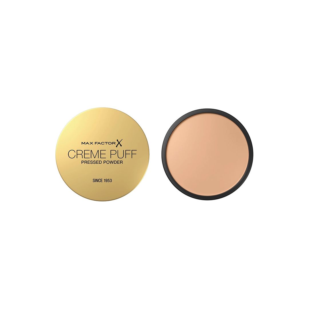 Max Factor Crème Puff Powder Compact Pressed Powder Medium-High Matte-1