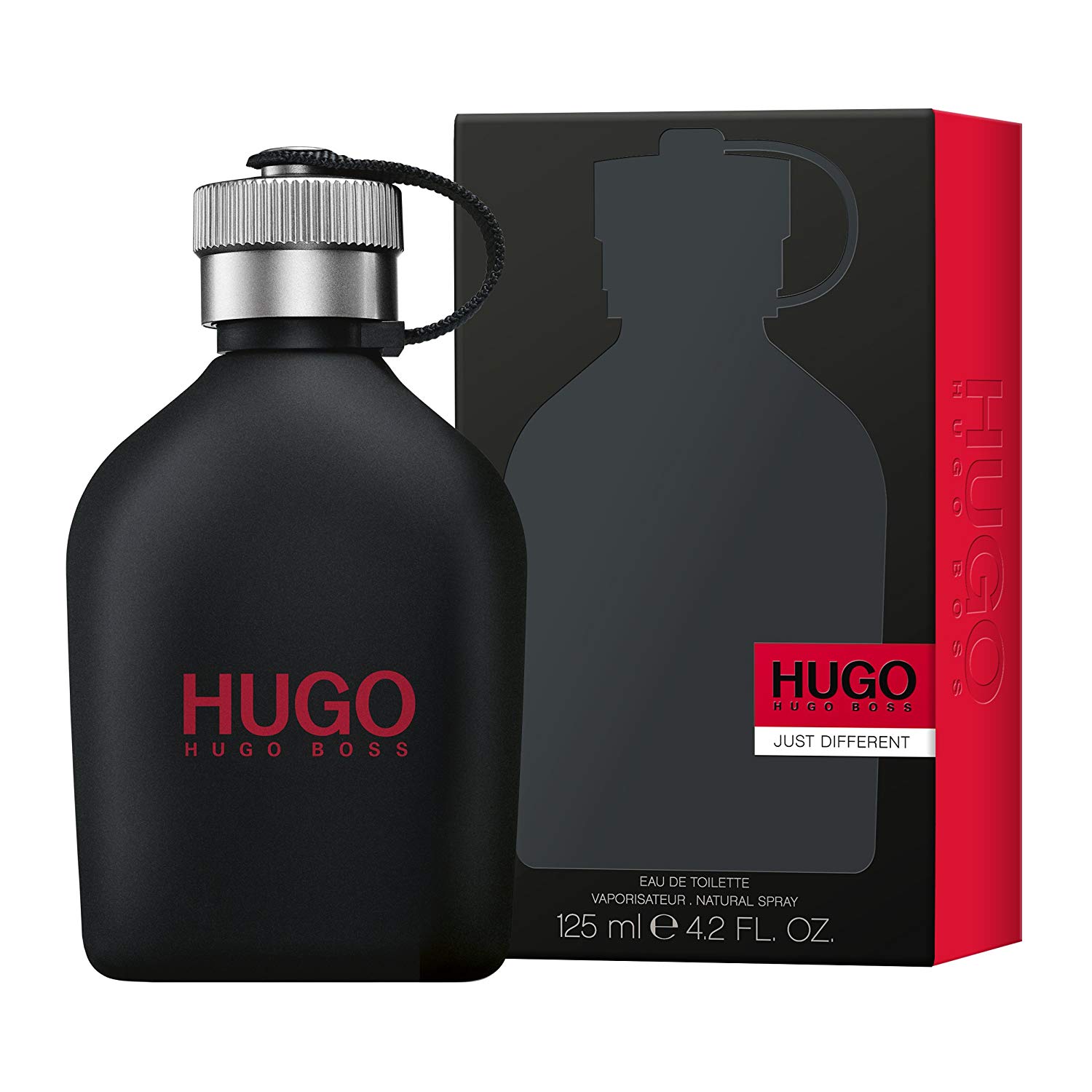 Hugo Boss HUGO Just Different Eau de Toilette 125 ml Matte Black-1