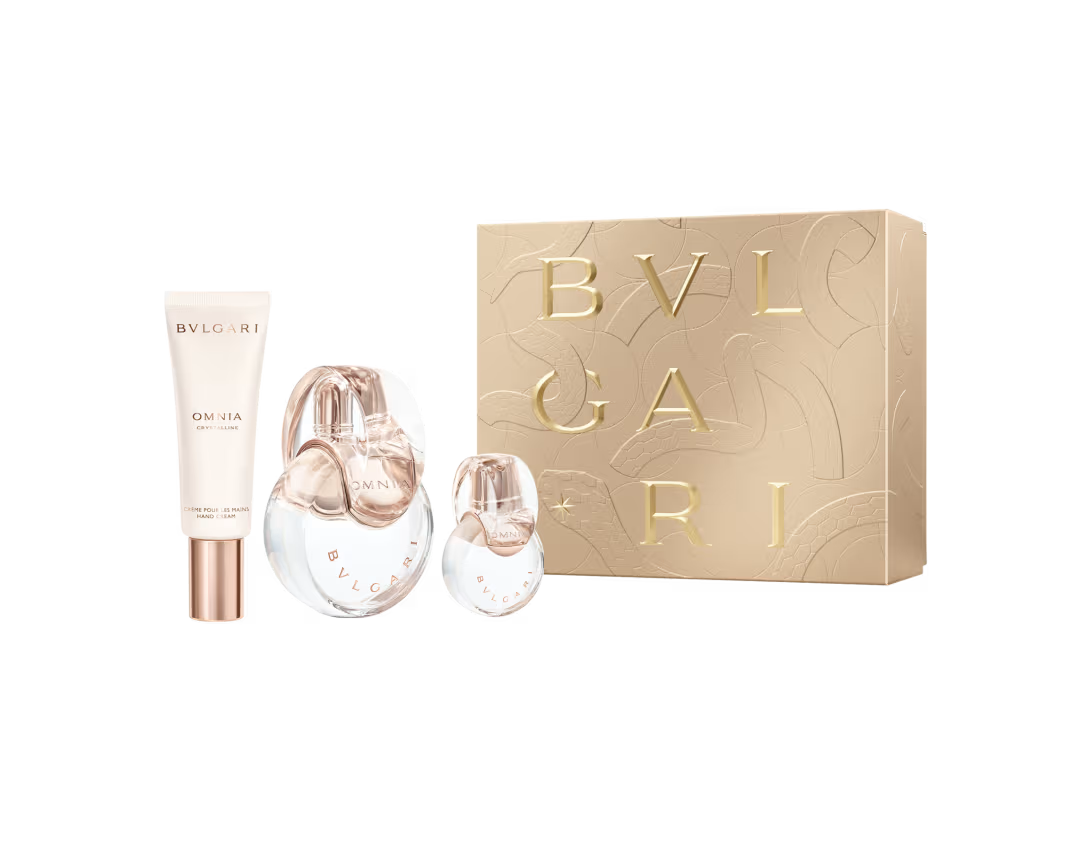 Set Bulgari Omnia Crystaline edt 100ml+15ml+body lotion 40ml