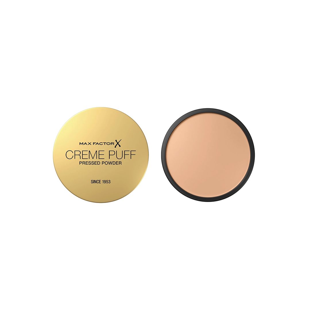 Max Factor Crème Puff Powder Compact Pressed Powder Medium-High Matte-1