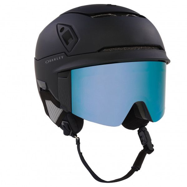 Oakley MOD7 MIPS Ski Helmet Blackout Prizm Sapphire Visor-1