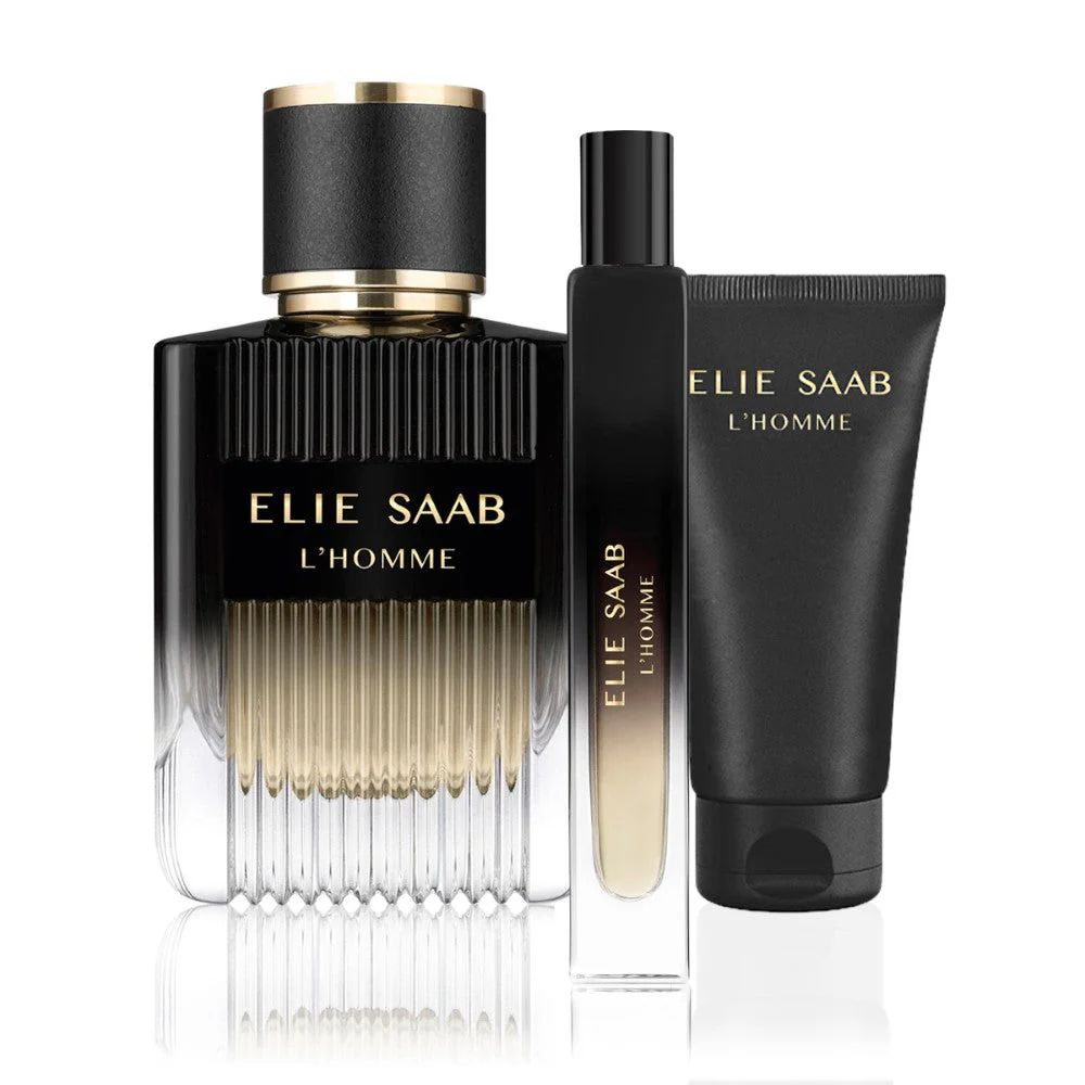 Elie Saab L'Homme Eau de Parfum Gift Set 100ml Woody Vetiver-1