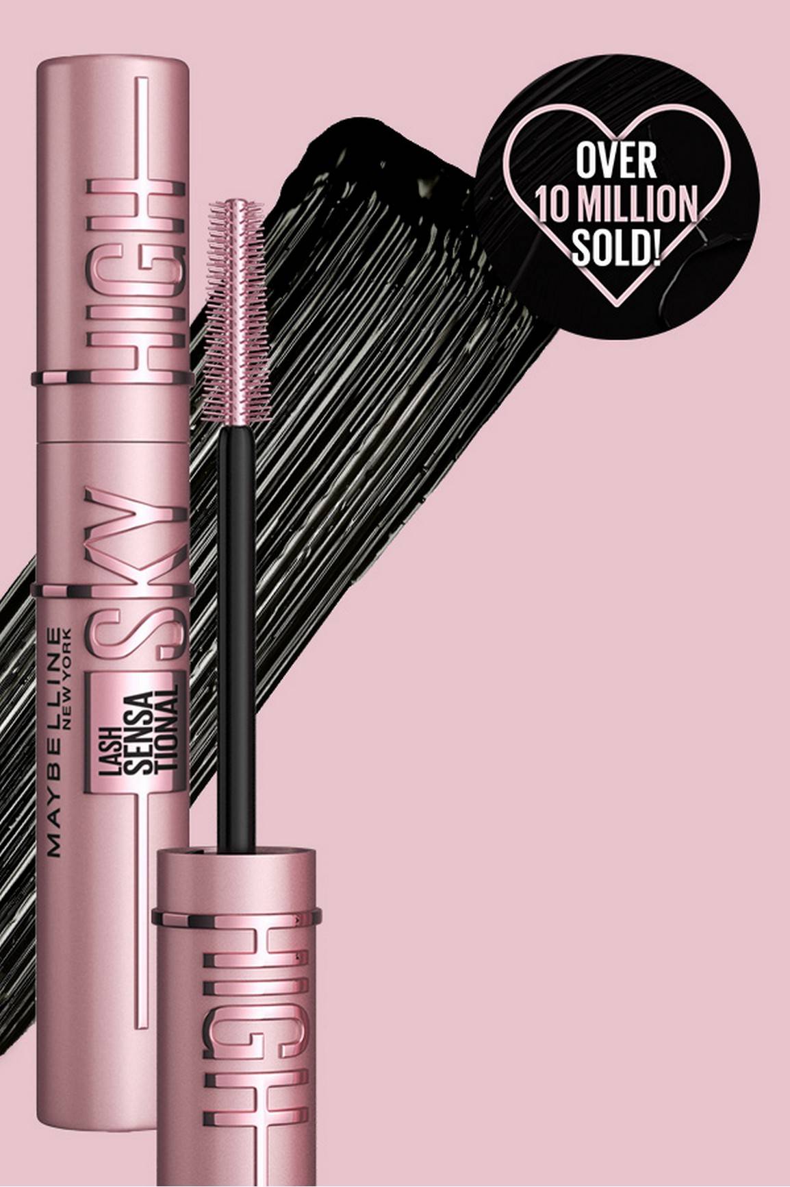 Maybelline Lash Sensational Sky High Mascara Very Black Length & Volume-3