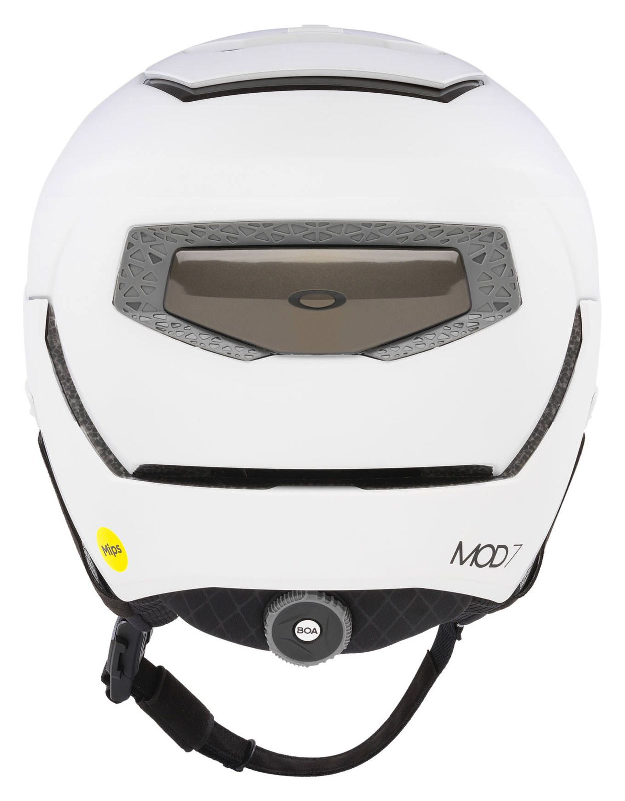 Oakley MOD7 MIPS Ski Helmet White Prizm Rose Gold Iridium Visor-3