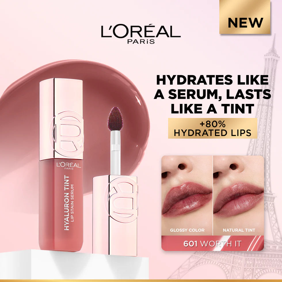 L'oreal Hyaluron Tint Lip Satin Serum