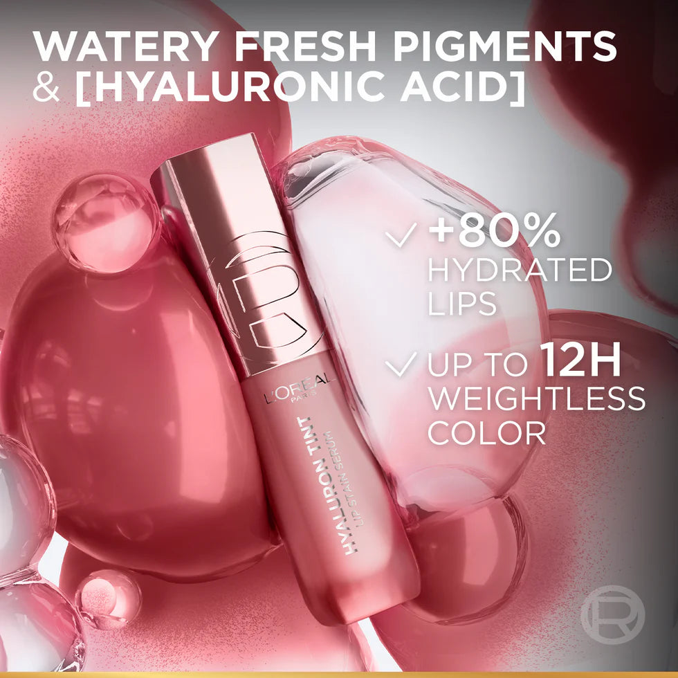 L'oreal Hyaluron Tint Lip Satin Serum