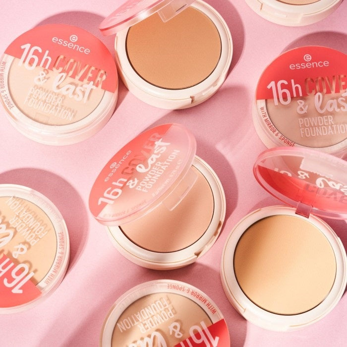 Essence 16h Cover & Last Powder Foundation Matte, 16h-1