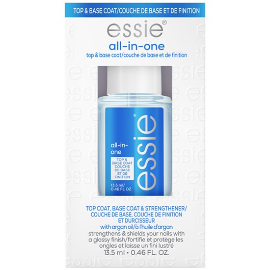 Essie All-in-One Top & Base Coat Nail Polish with Argan Oil-1