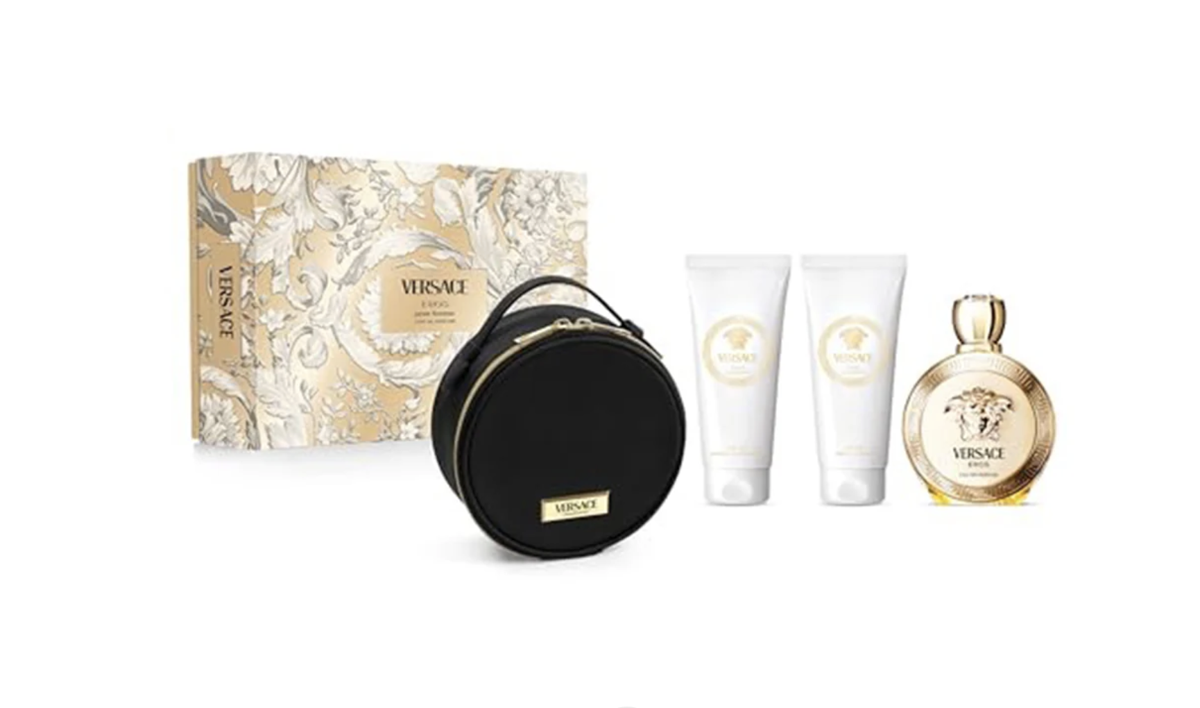 Versace Eros Pour Femme Gift Set 100 ml EDP + Lotion & Shower Gel-1