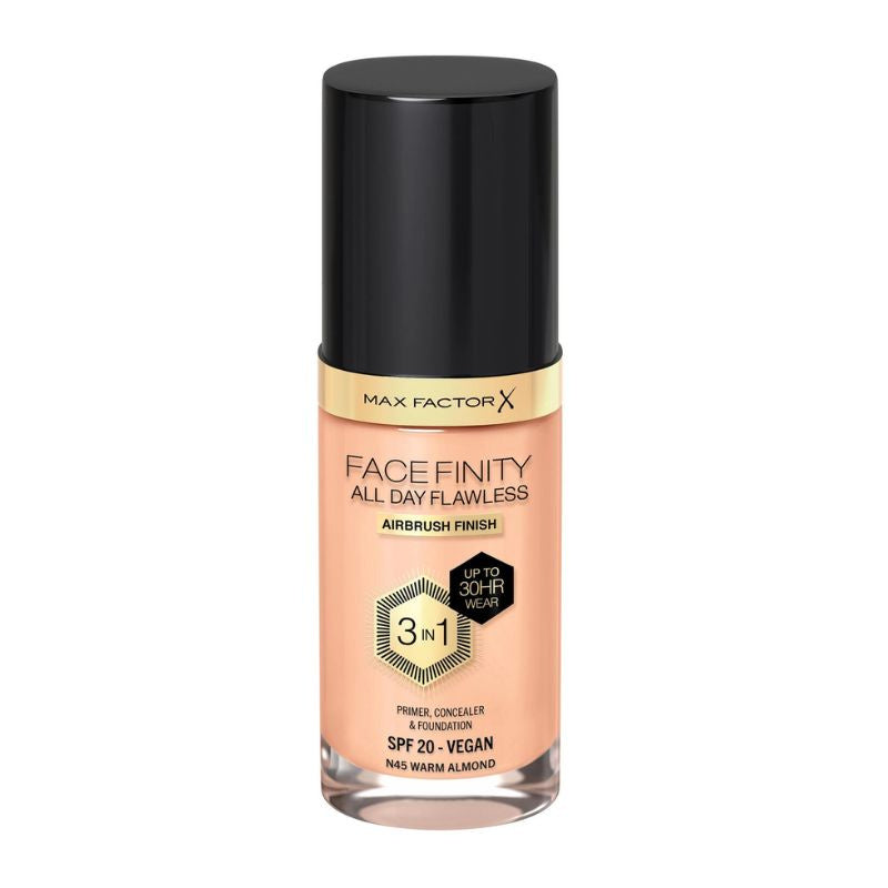 Max Factor Facefinity All Day Flawless 3-in-1 Vegan Foundation SPF 20