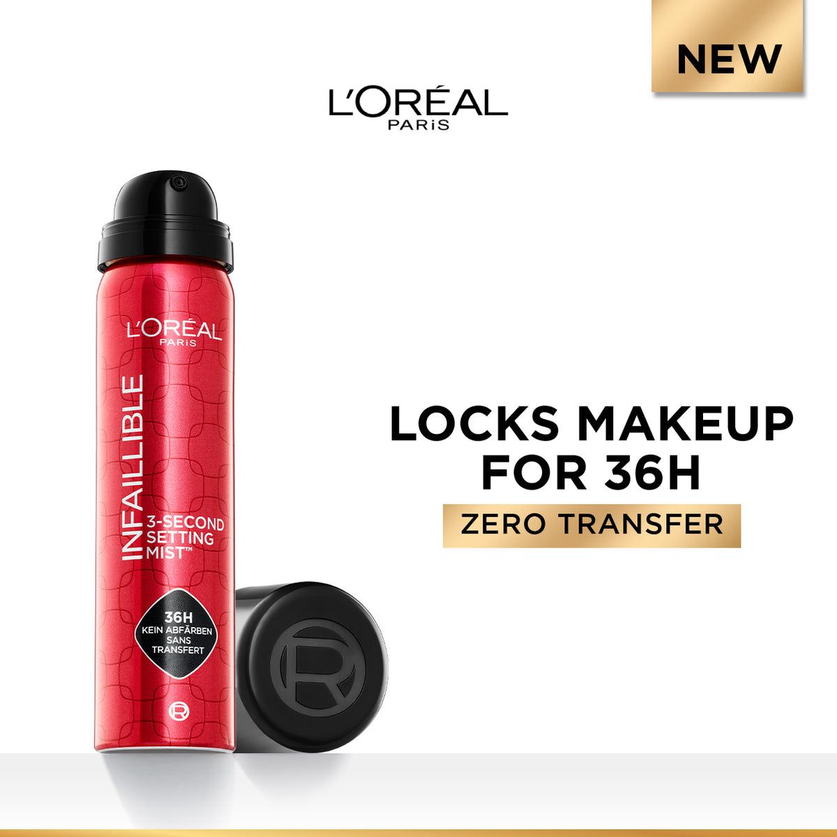 L'Oréal Paris Infallible 3-Second Setting Mist Micro-Fine 36H-1