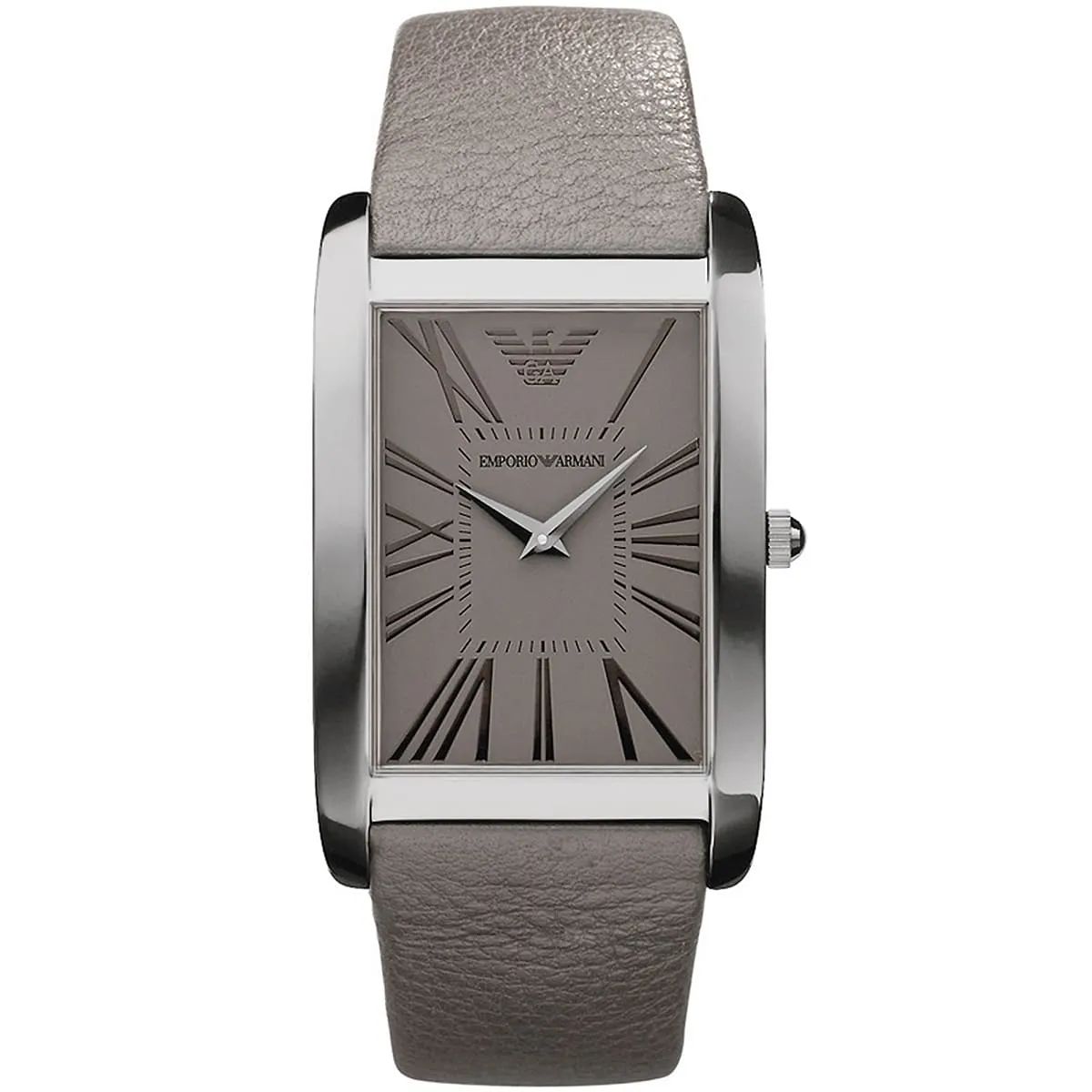 Emporio Armani AR2062 Super Slim Rectangular Dress Watch Rose Gold-1