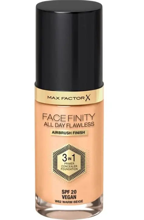 Max Factor Facefinity All Day Flawless 3-in-1 Vegan Foundation SPF 20