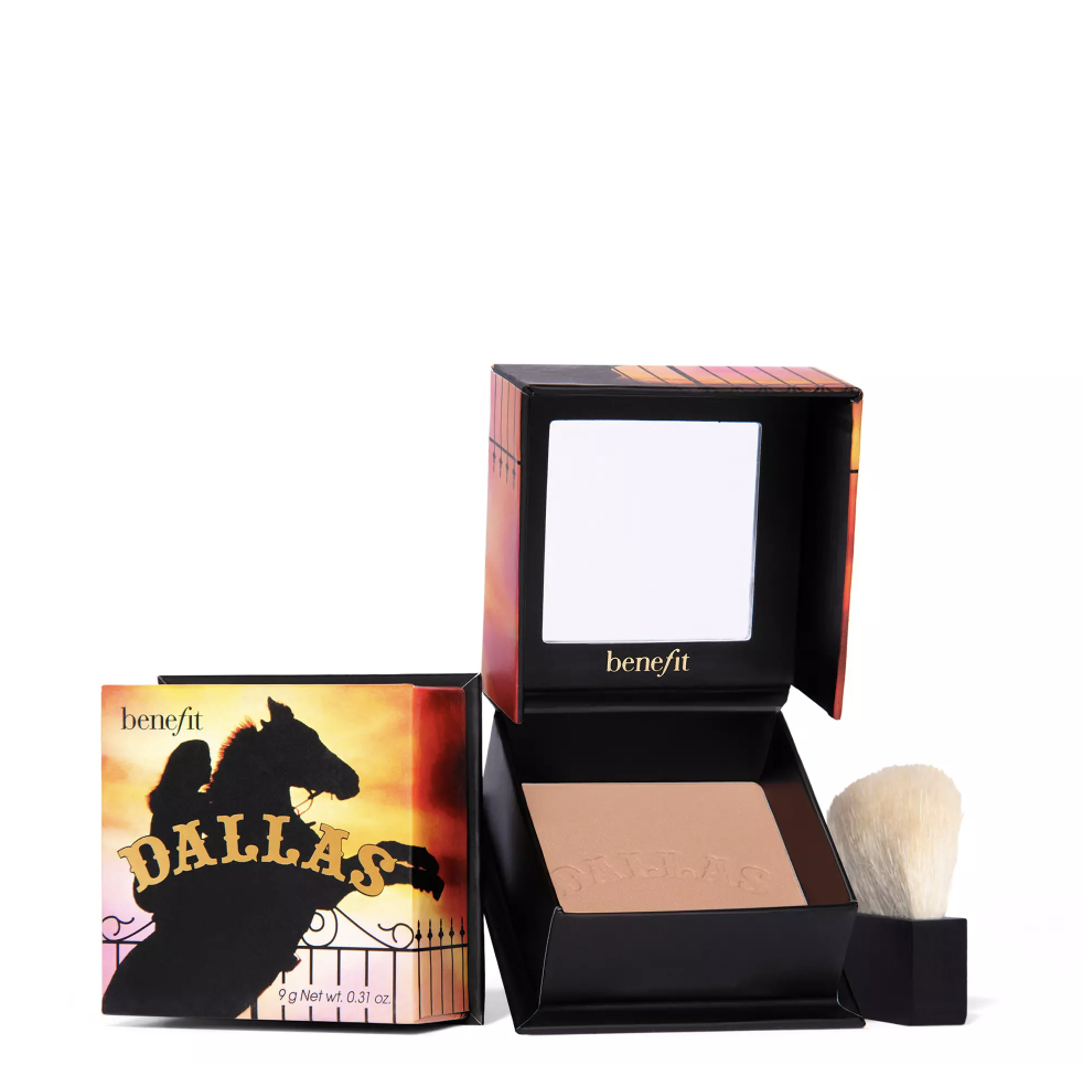 Benefit Dallas Rosy Bronze Powder Blush 9g Soft Shimmer-1