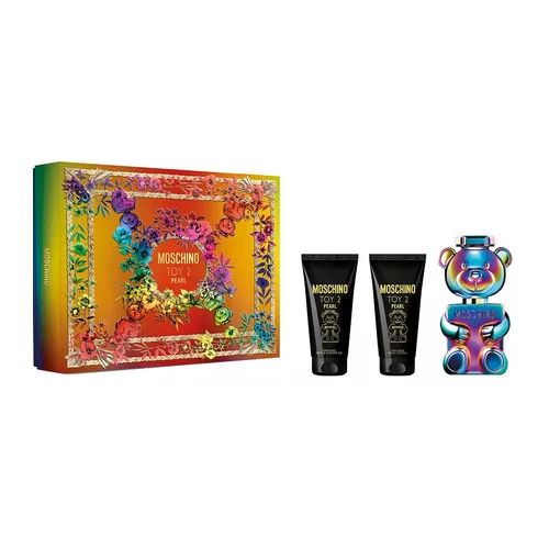 Moschino Toy 2 Pearl Eau de Parfum Gift Set Opalescent Teddy Bottle-1
