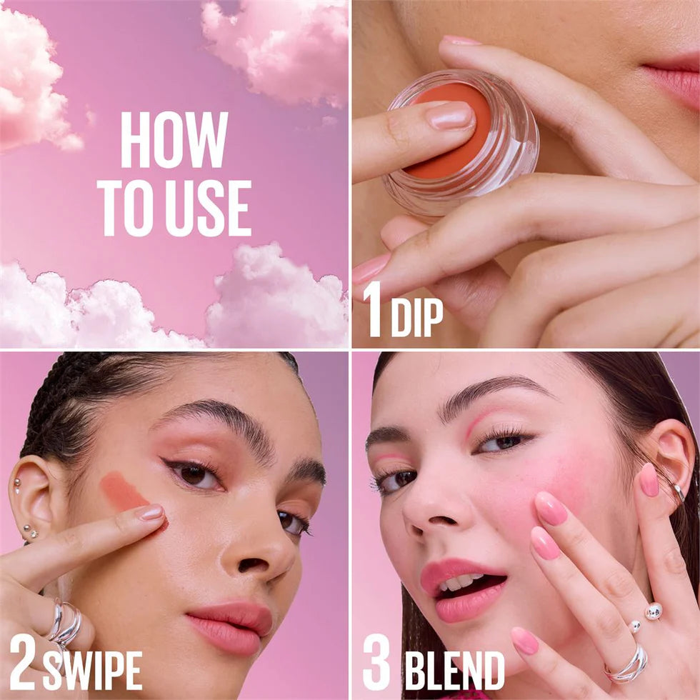 Maybelline Cloudtopia Blush for Cheeks and Lip Mousse