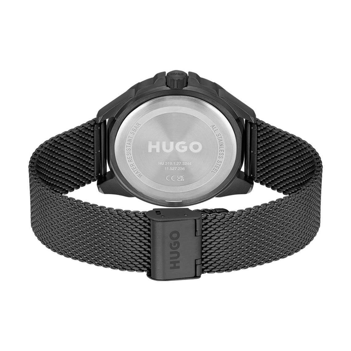 Hugo Boss Fresh Men's Quartz Watch 44mm Black PVD Steel 1530289-3