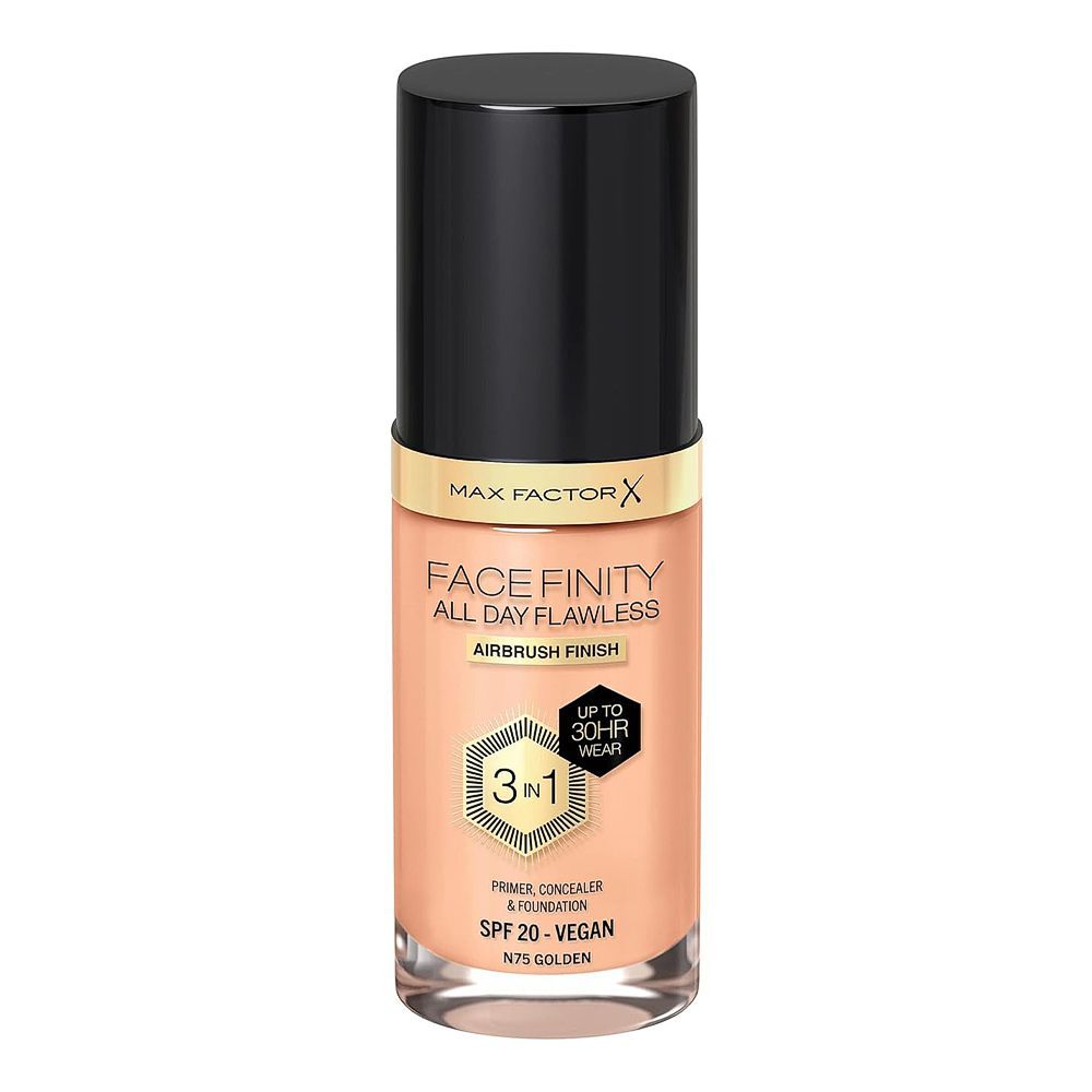 Max Factor Facefinity All Day Flawless 3-in-1 Vegan Foundation SPF 20