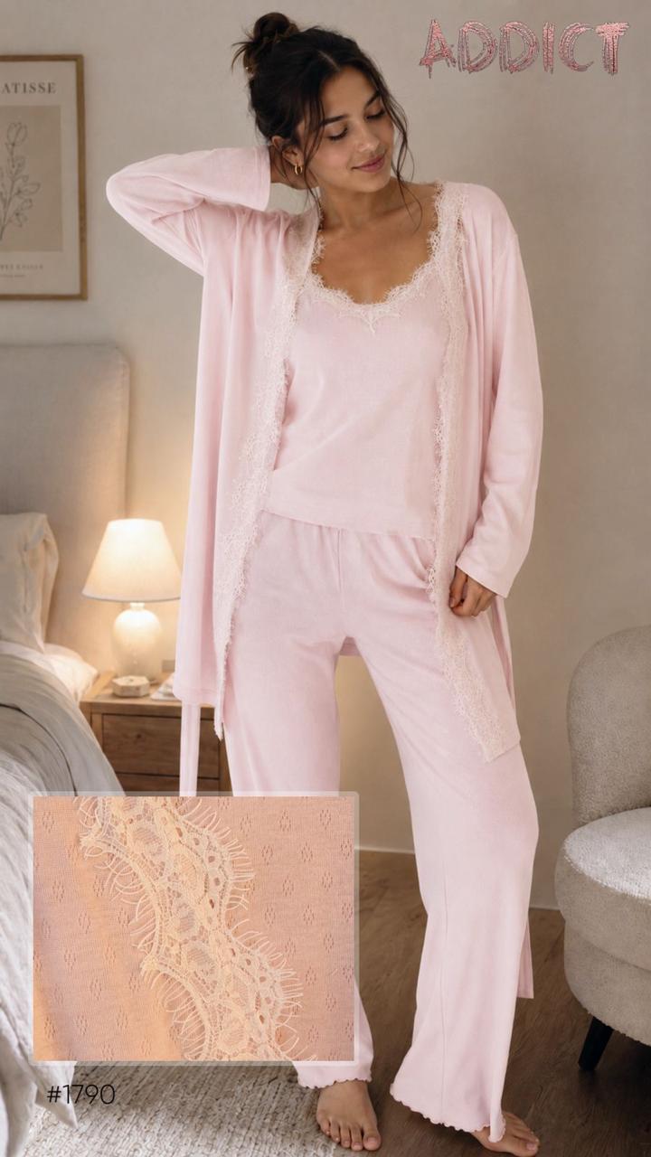 PYJAMA ADDICT P1790 Pink