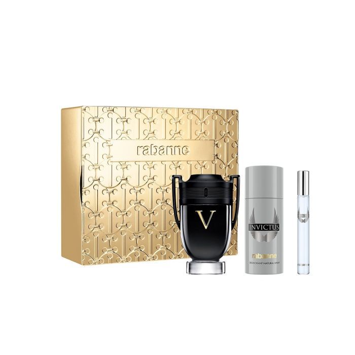 Paco Rabanne Invictus Victory EDP Gift Set 100 ml + 150 ml Deodorant-1