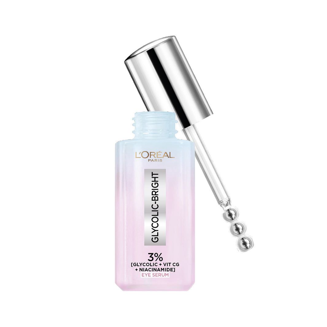 L'Oréal Paris Glycolic Bright Eye Serum Dark Circles 3% Glycolic-1