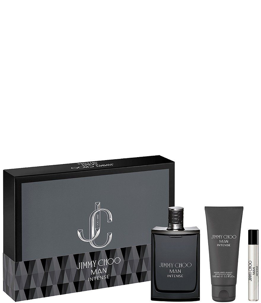 Jimmy Choo Man Intense Gift Set 100 ml EDT 7.5 ml Travel 100 ml Gel-1