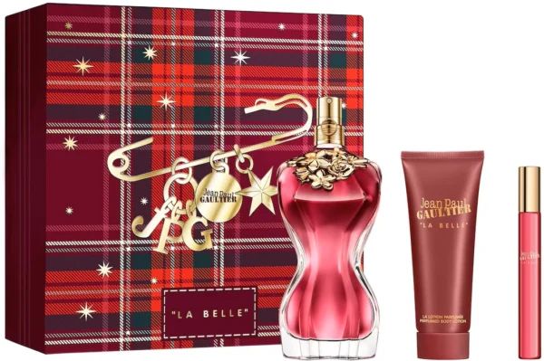 Jean Paul Gaultier La Belle EDP Gift Set with Lotion & Travel Spray-1