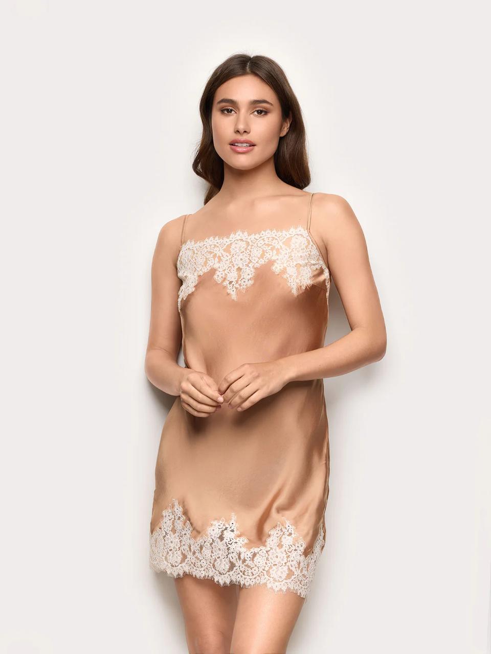 Yamamay Chantilly Slip Chemise Women's Brief Fuchsia S M L-1