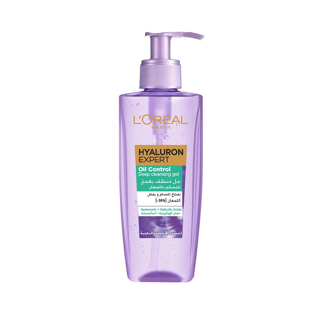 L'Oréal Paris Hyaluron Expert Moisturiser & Oil Control Cleansing Gel-1