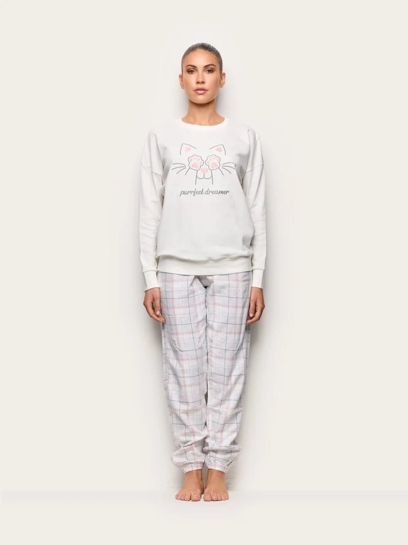 Yamamay Purrfect Dreamer Woman Pyjamas PPLD193004