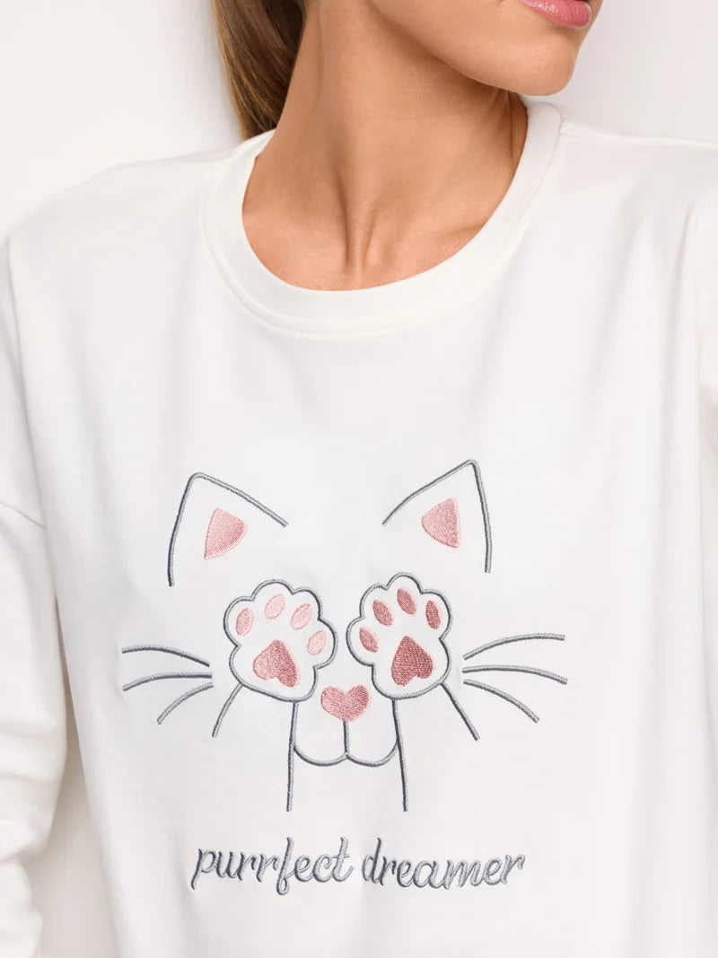 Yamamay Purrfect Dreamer Woman Pyjamas PPLD193004