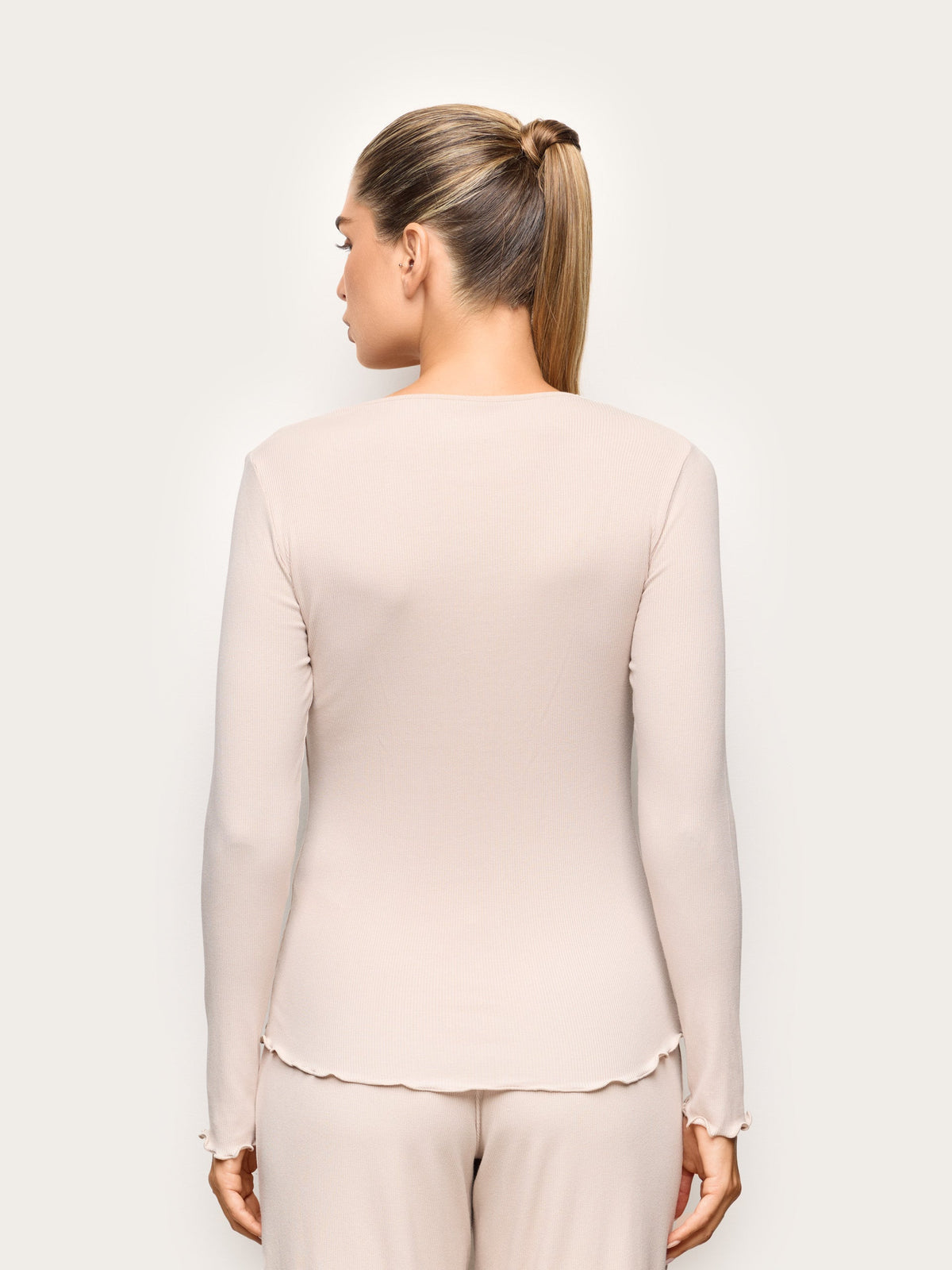 Yamamay women's Basic Modal Cotton top – alternate view