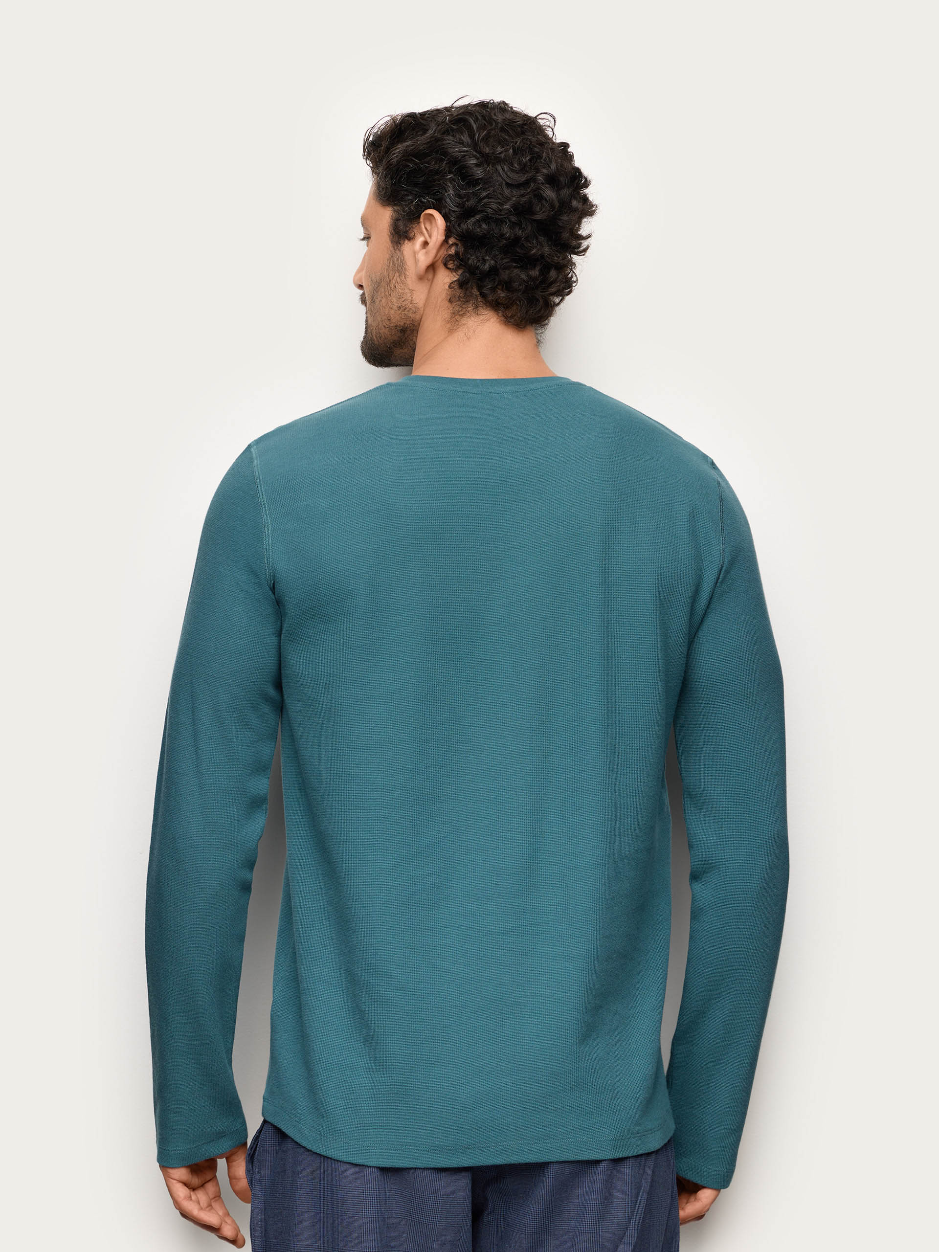 Yamamay men's Mix & Match T-shirt in Night Blue – alternate view