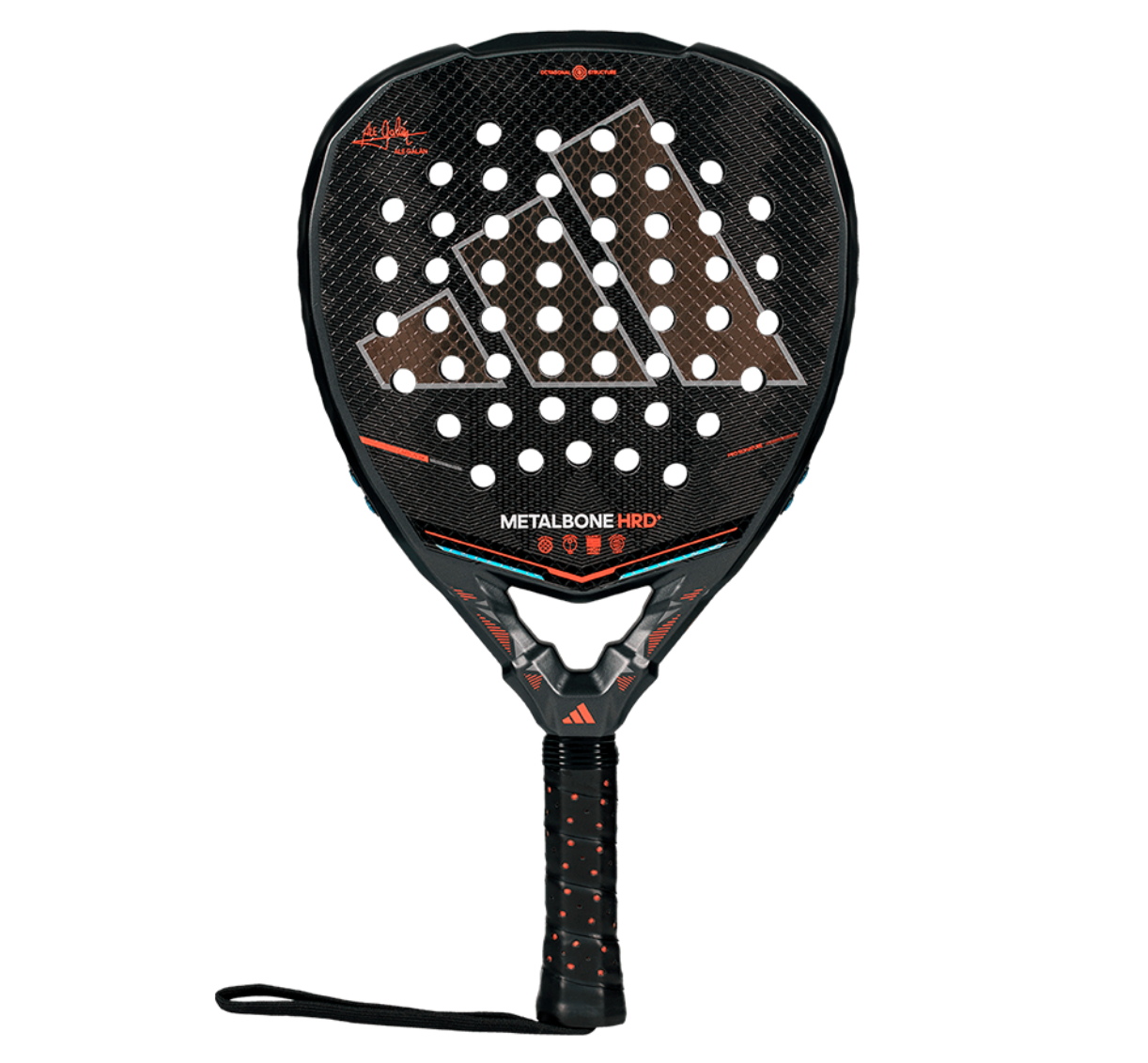 Adidas Metalbone HRD+ 2026 Padel Racket Ale Galán Diamond 38mm