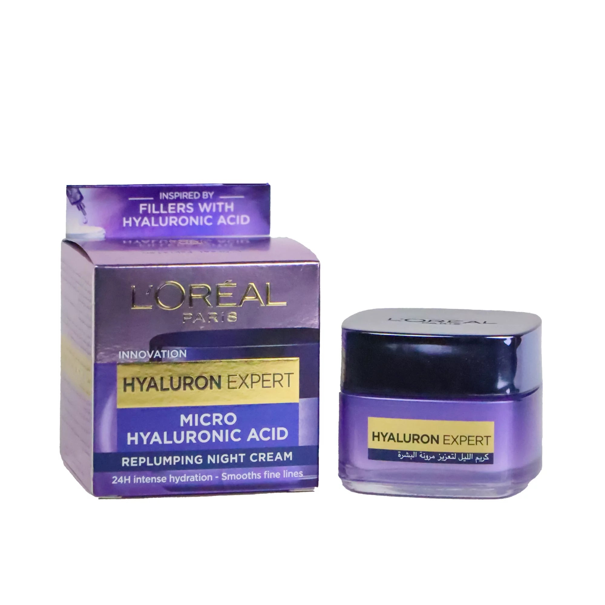 L'Oréal Paris Hyaluron Expert Night Cream 50ml Micro Hyaluronic Acid-1