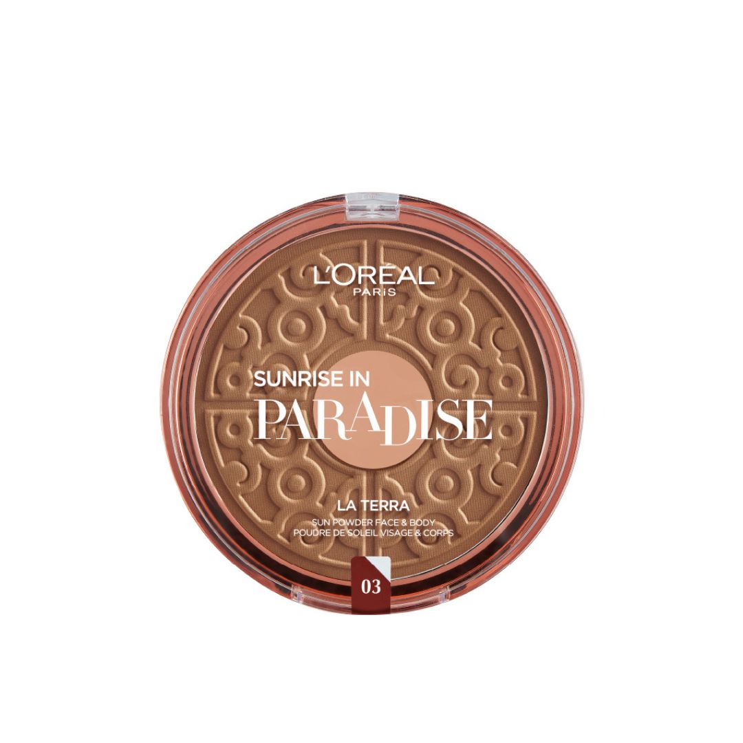 L'Oréal Paris La Terra Sunrise in Paradise Bronzing Powder Face & Body-1