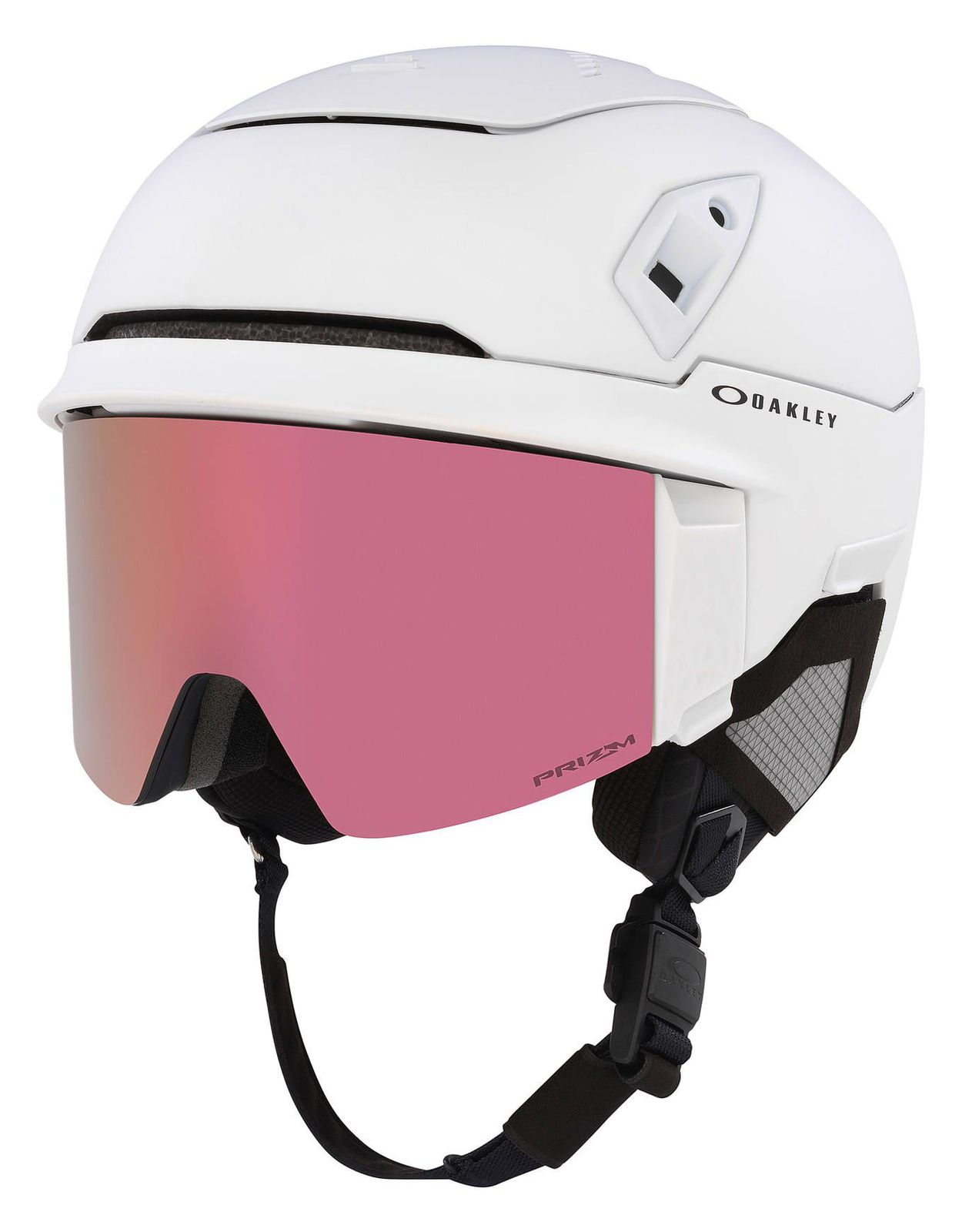 Oakley MOD7 MIPS Ski Helmet White Prizm Rose Gold Iridium Visor-1