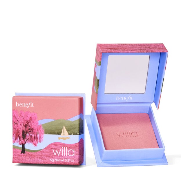 Benefit Willa Powder Blush Soft Neutral-Rose Satin Finish-1