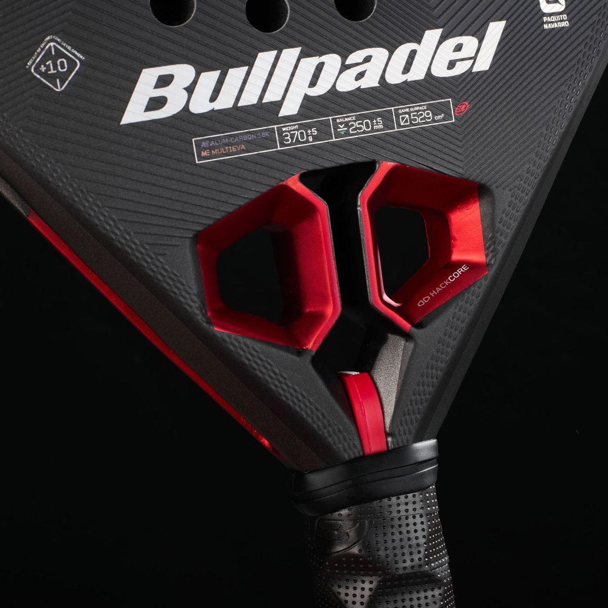 Bullpadel Hack 05 Hybrid 27 Padel Racket – view 6