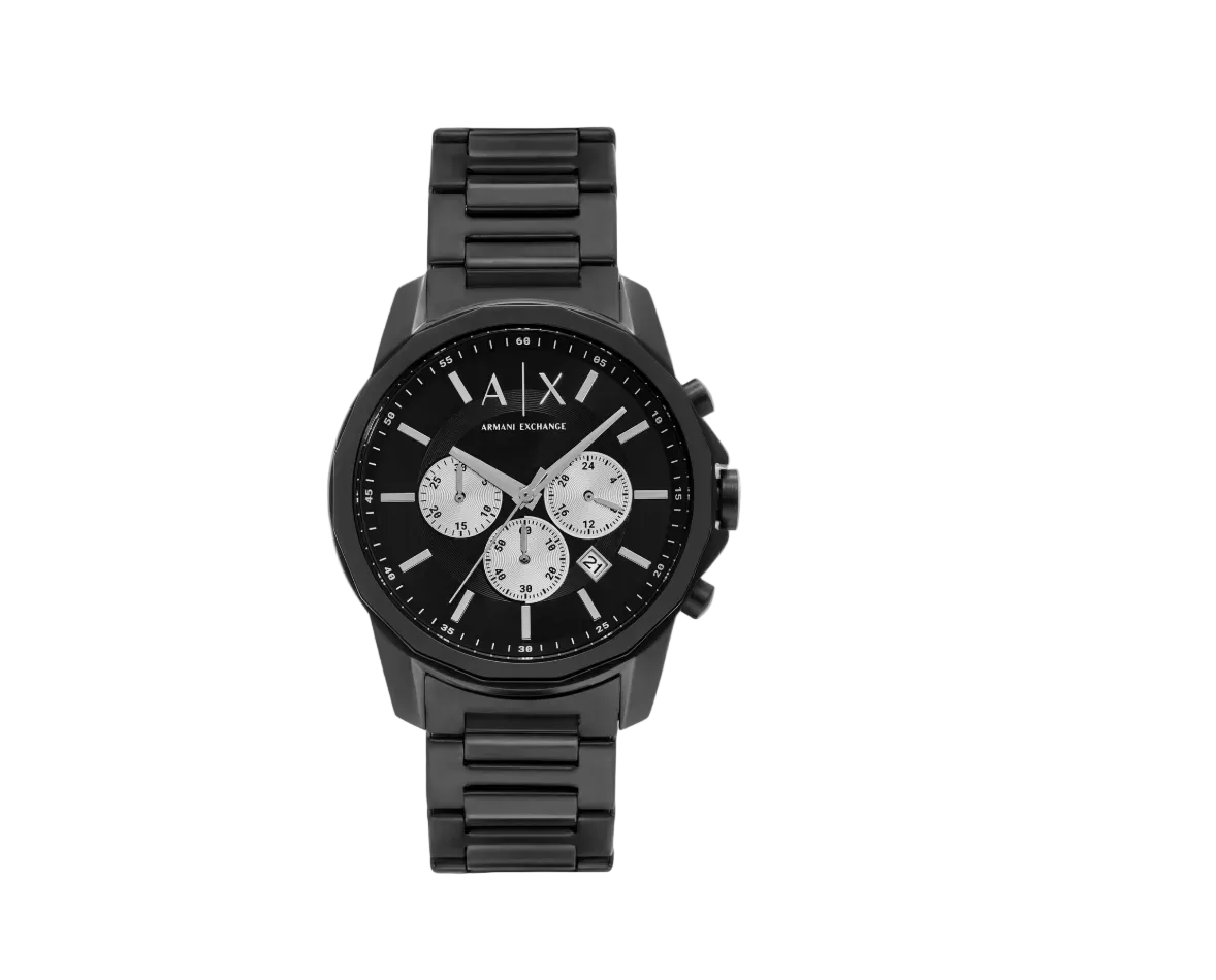 Armani Exchange Banks AX1765 Men's Chronograph 44mm Gunmetal-1