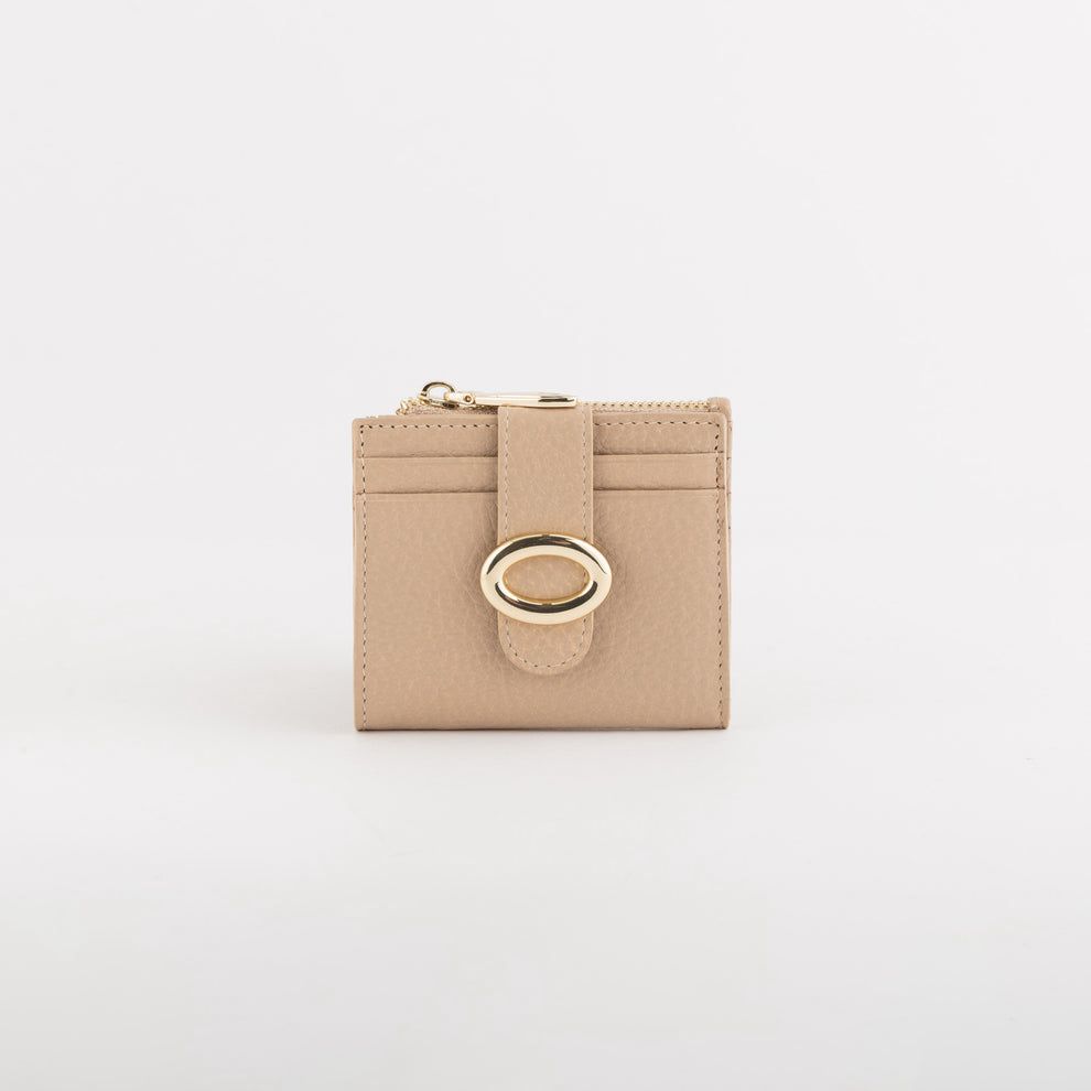 Carpisa Antinori Medium Leather RFID Wallet Caramel 13 x 9 x 3.5 cm-1